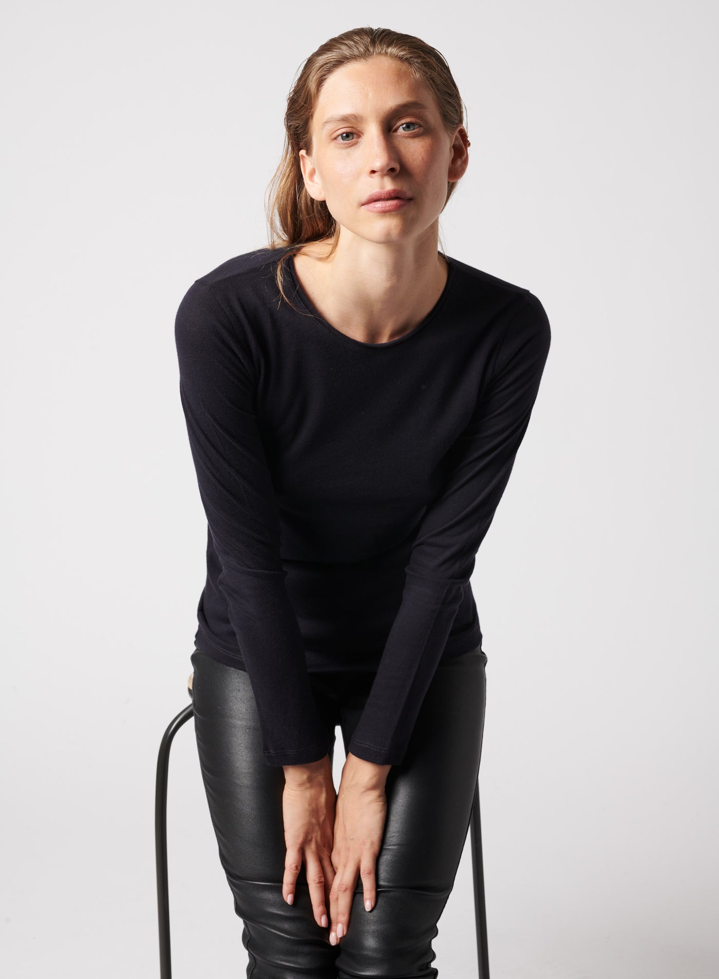 Tシャツ・カットソー MAJESTIC FILATURES Crew-neck T-shirt in silk and cotton E12-011_BLANC_1_1400x.jpg?v=