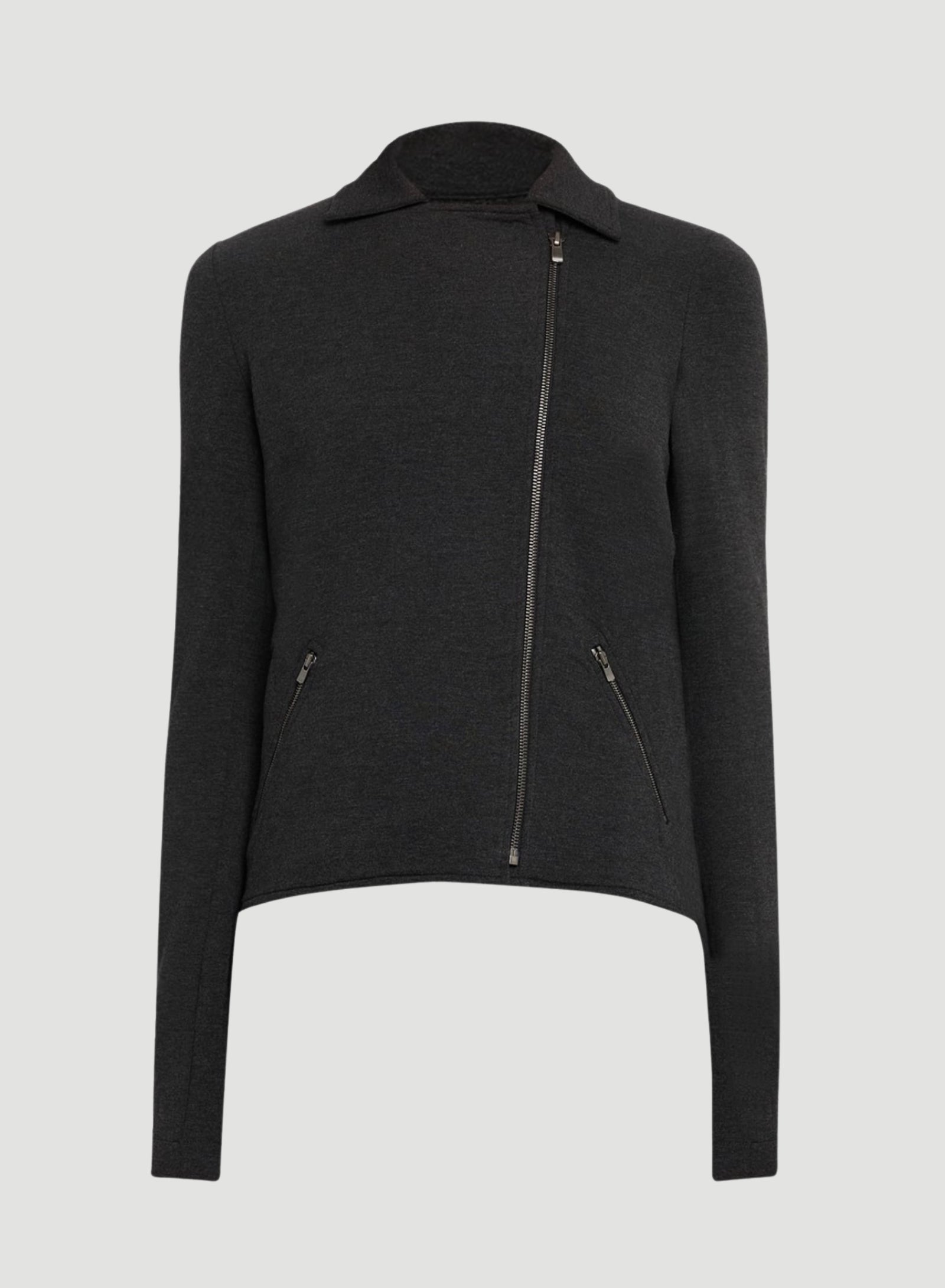 Luxury French Terry Moto Jacket | Jackets for Women – Majestic