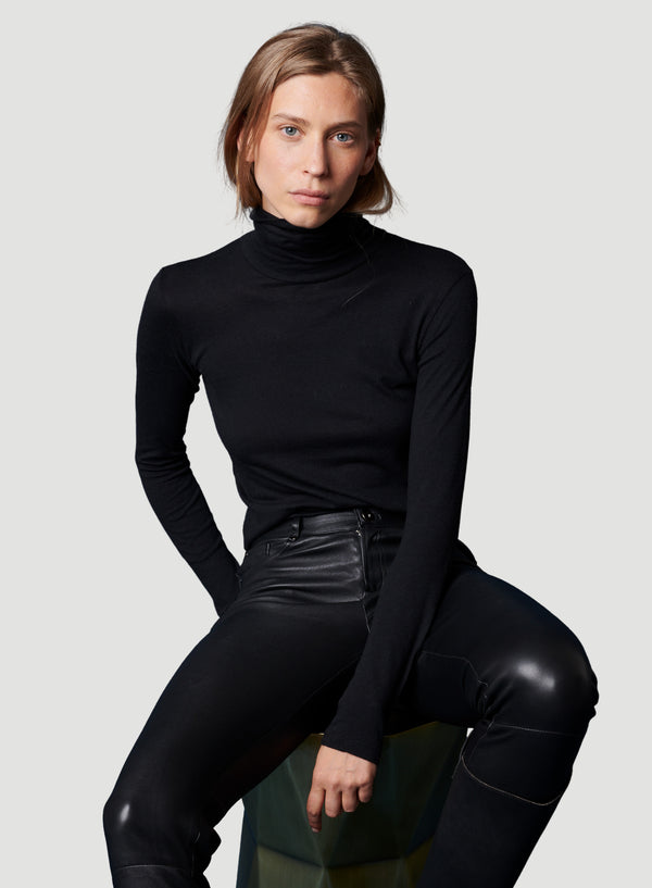 Soft Touch Long Sleeve Turtleneck