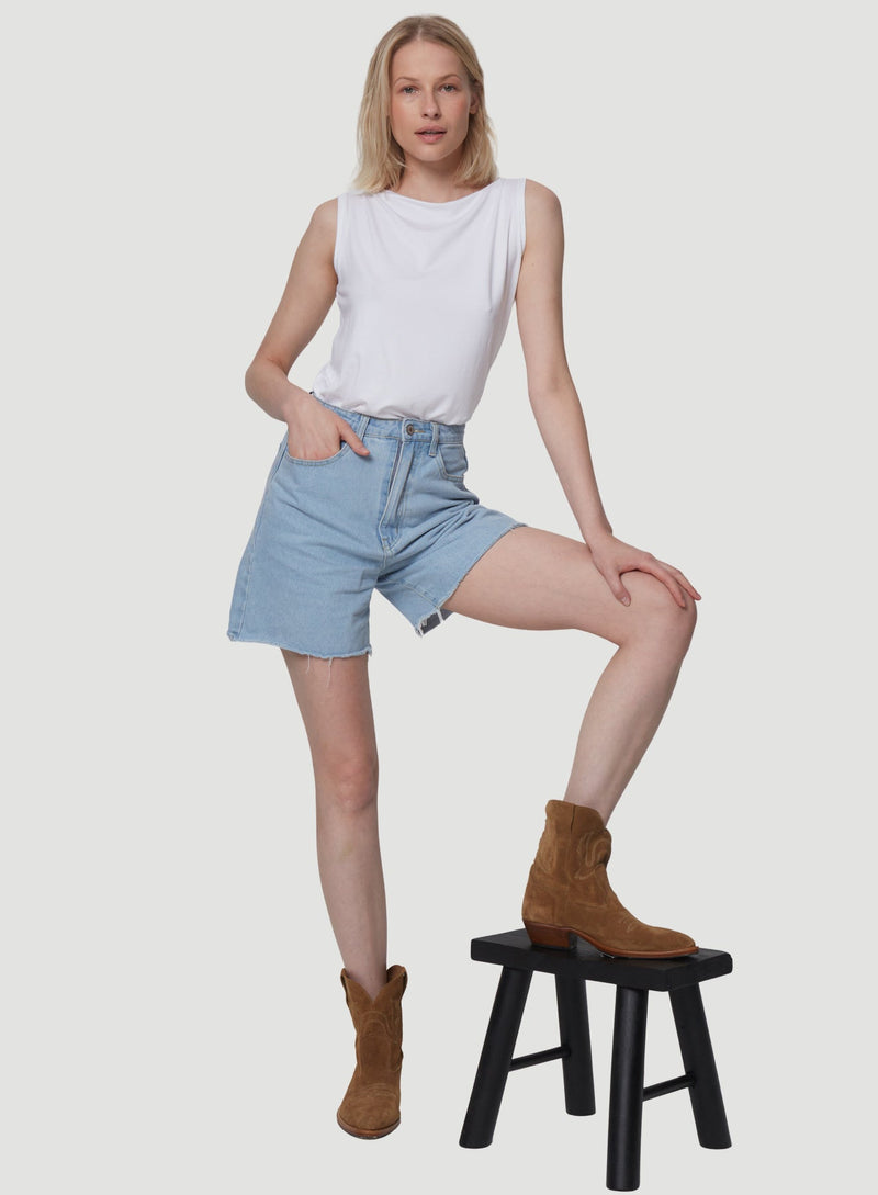 Soft Touch Semi Relaxed Boatneck Tank