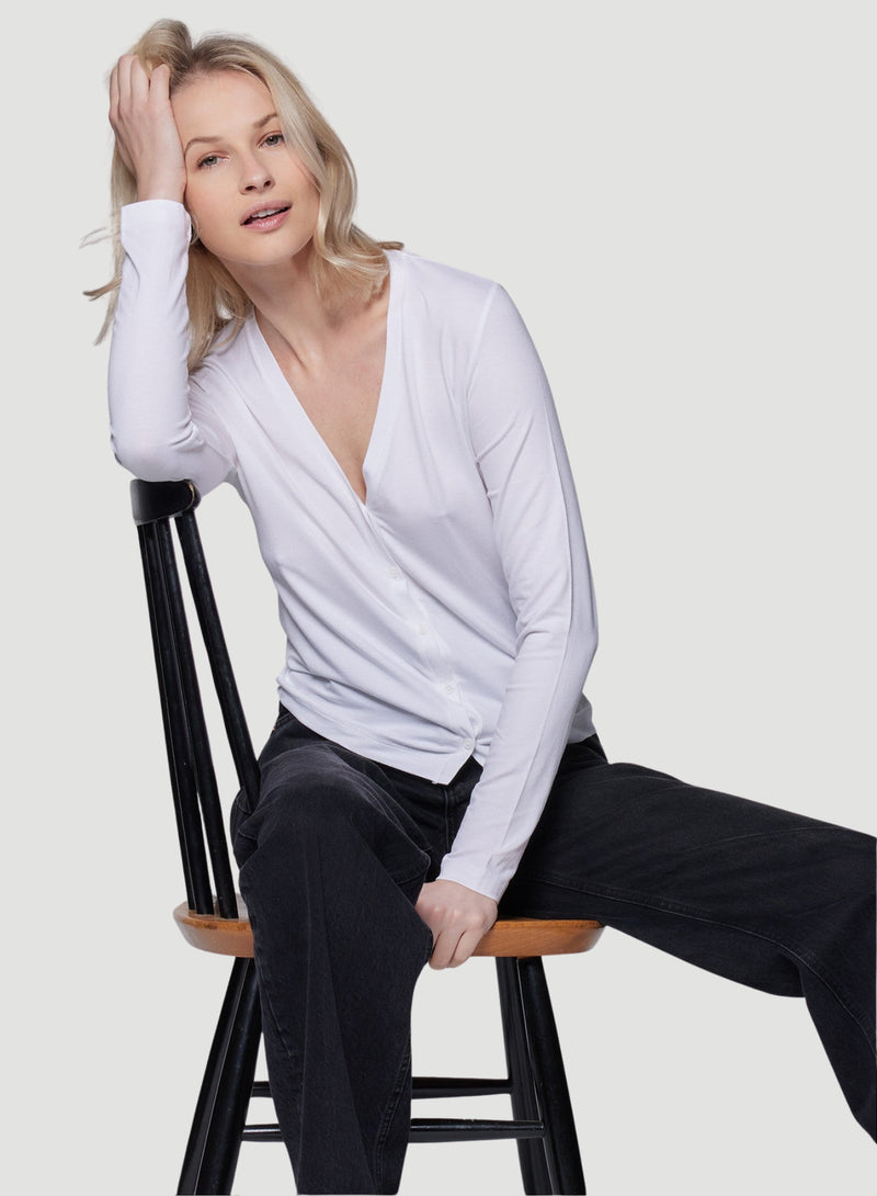 Soft Touch V-Neck Cardigan