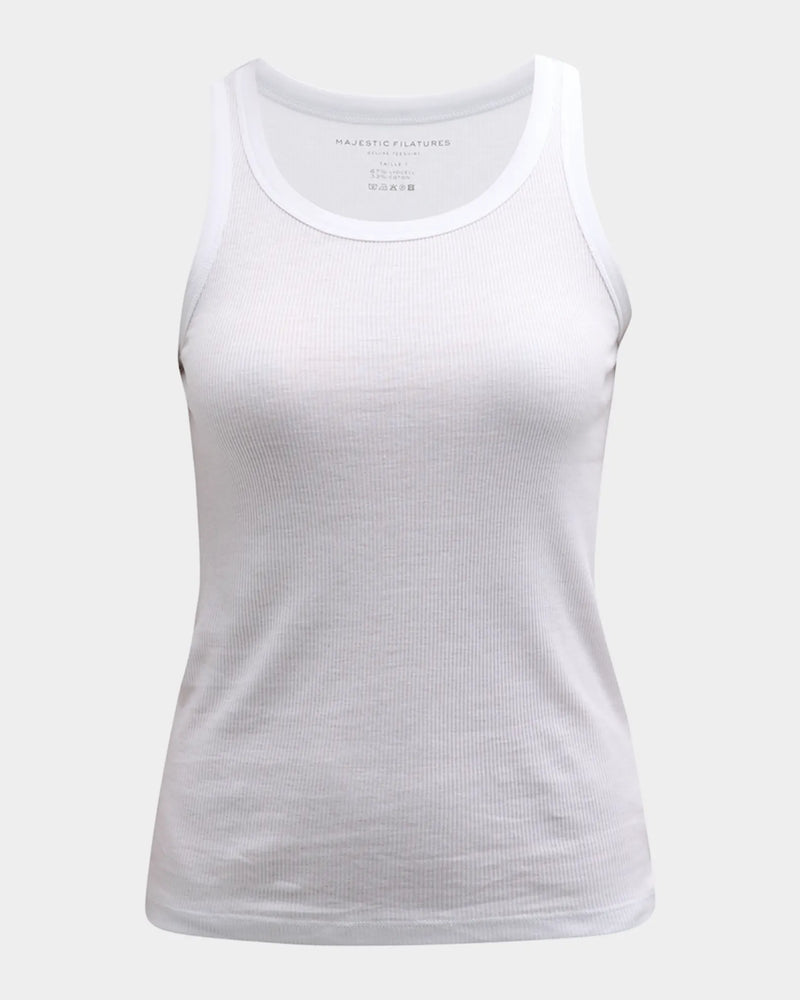 Lyocell Cotton Baby Rib Tank - TANK - Majestic Filatures North America
