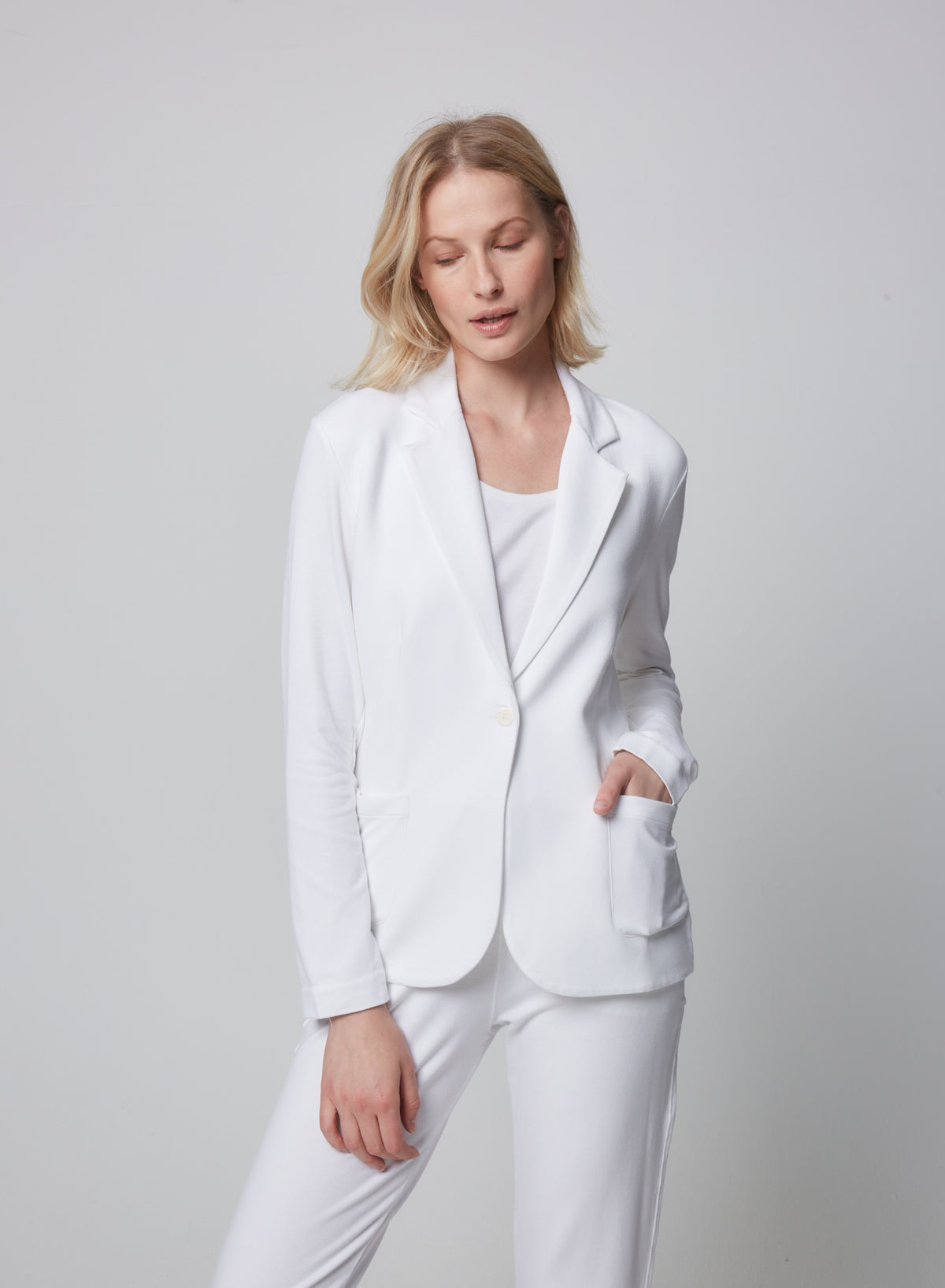 ジャケット MAJESTIC FILATURES SS25 Single button jacket (E25M003 003) M003-FVE046_2_1200x.jpg?v=